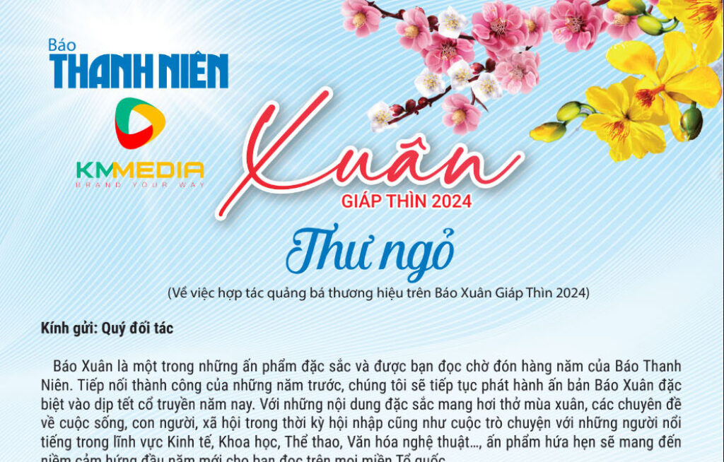 Bảng Giá Báo Xuân Thanh Niên Năm 2024